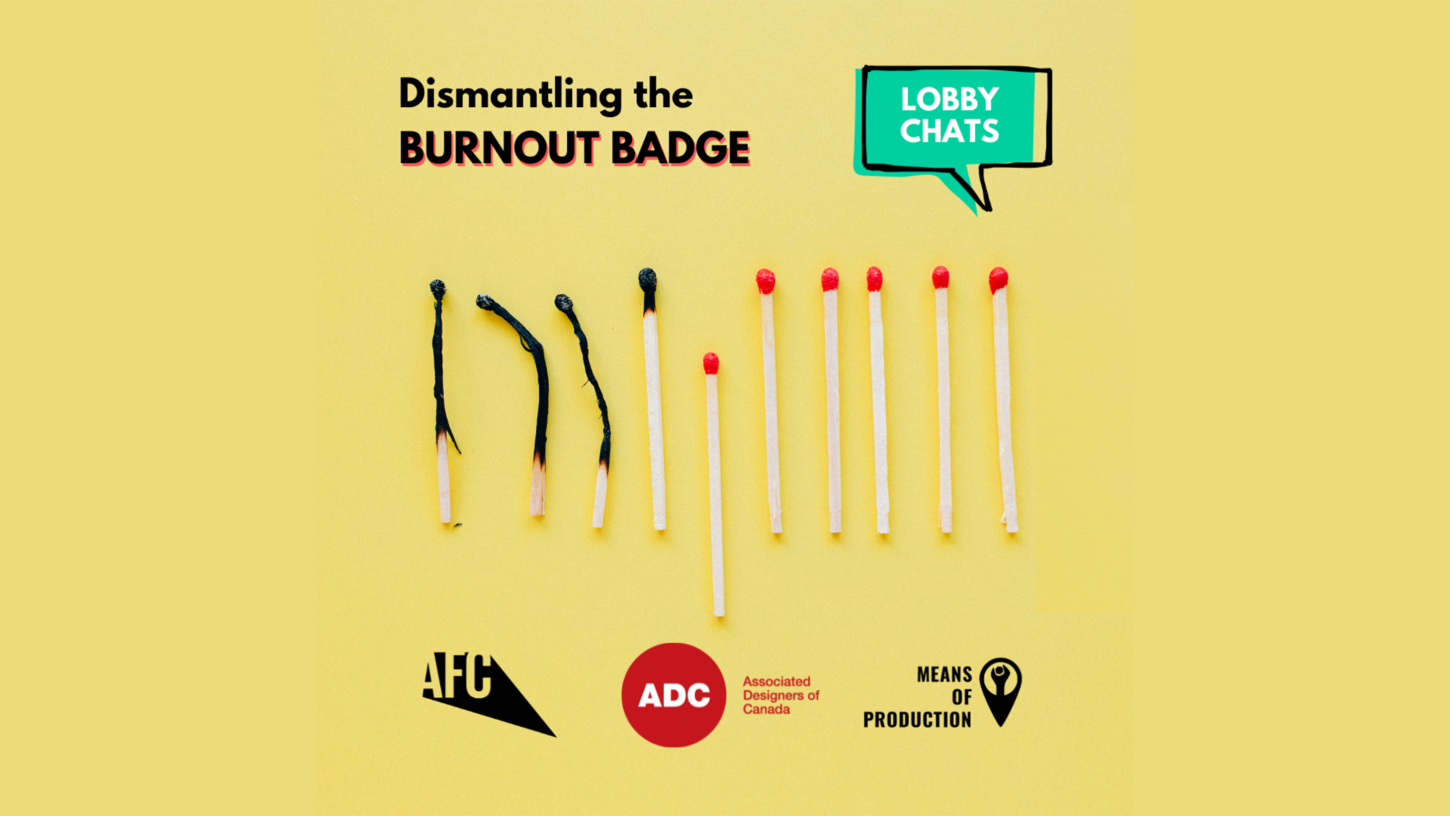 Lobby Chats: Dismantling the Burnout Badge