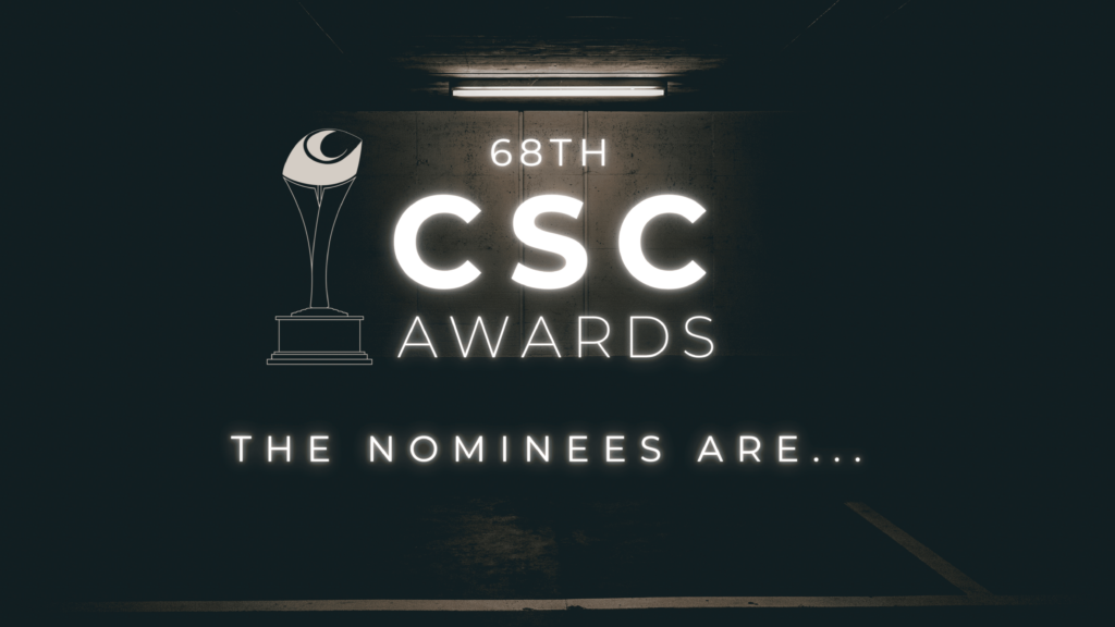 2025 CSC Awards Nominees
